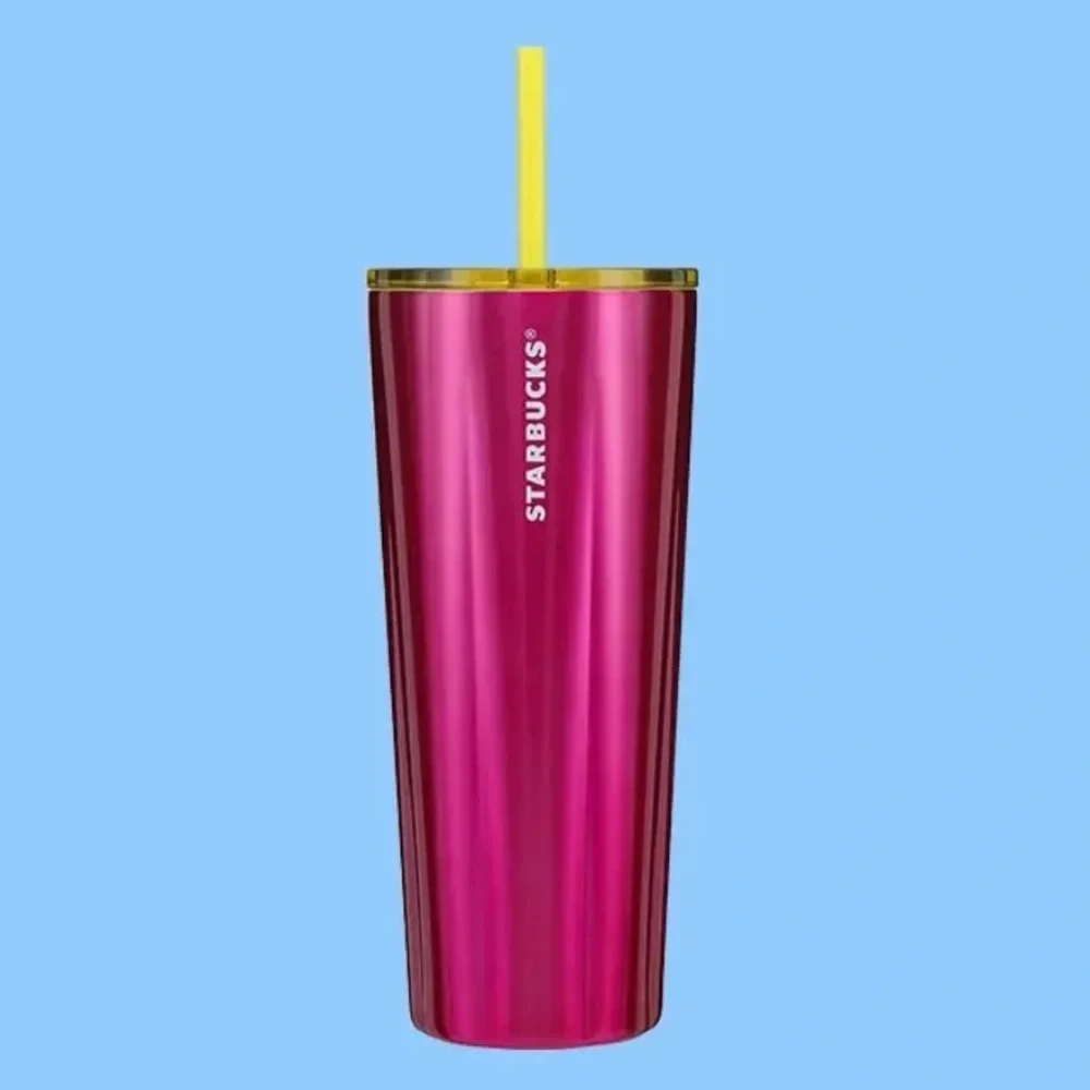 New! Stainless Steel Petunia Cold Cup (24 oz)